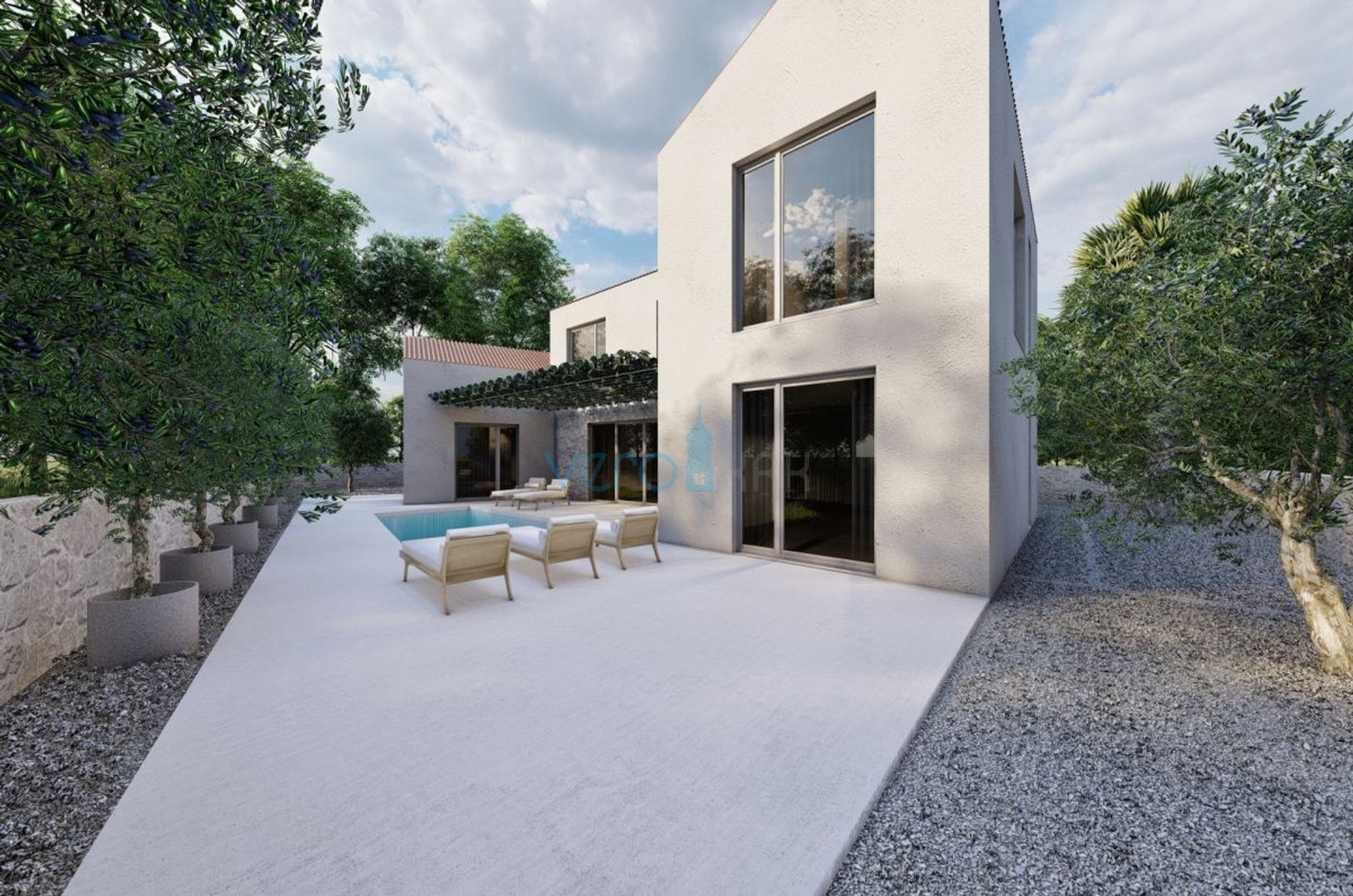 Vrbnik, surroundings, Building land 757 with submitted documentation, for sale